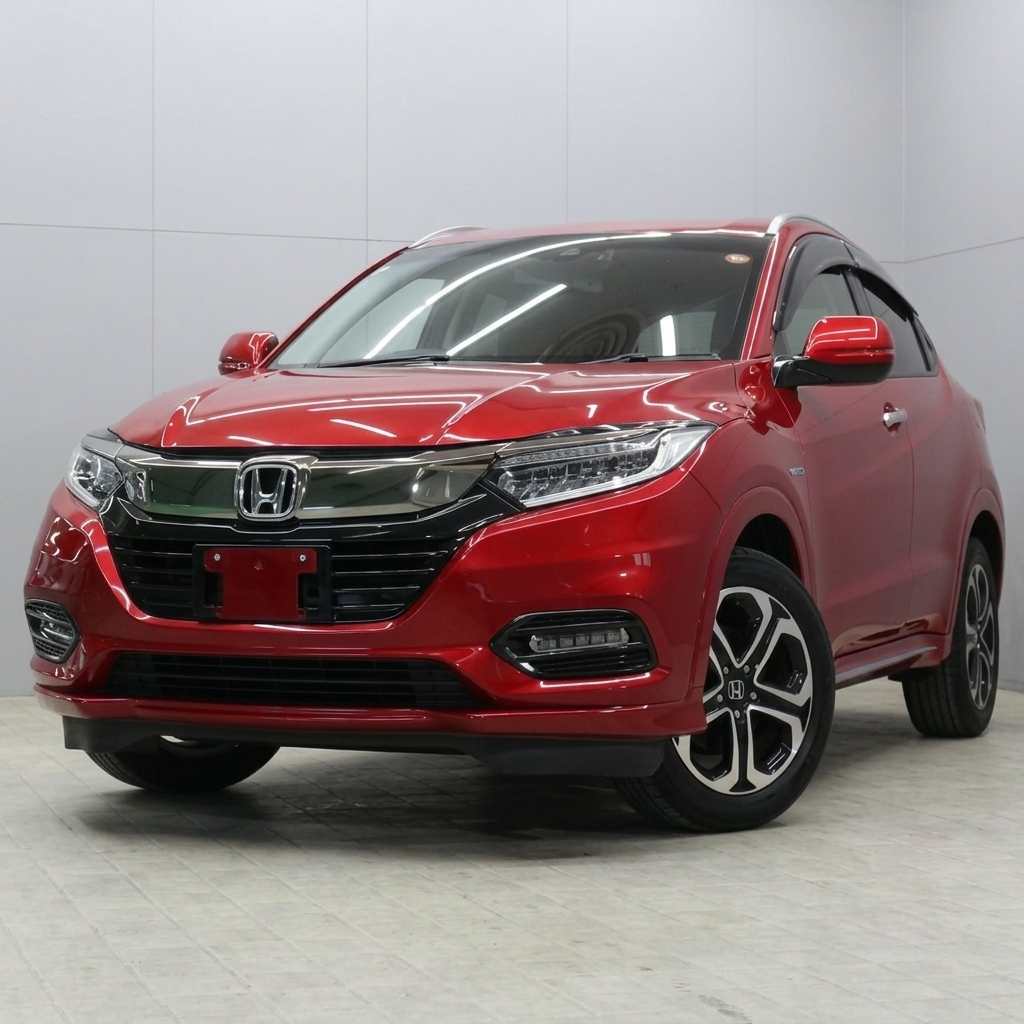 2020 HONDA Vezel Hybrid Z – 1.5L i-DCD Sport Hybrid | Grade 4 One Owner | Only 44k km | Honda SENSING & 17" Alloys | Radiant Passion Red Premium SUV